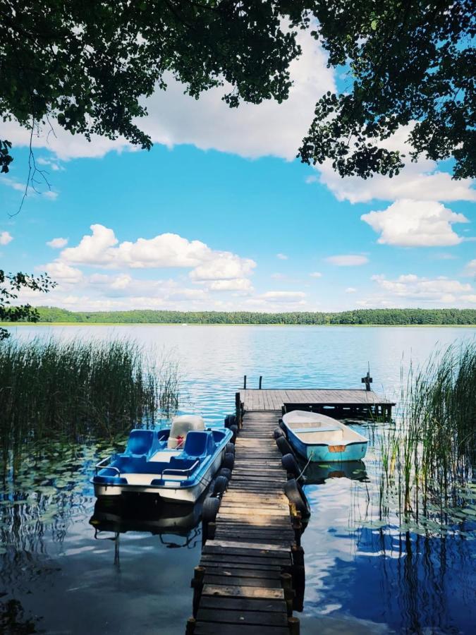 Dom Nad Jeziorem Mazury Pomost Segment 1 Kozin Eksteriør bilde